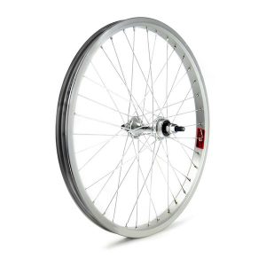 RUEDA TRASERA BMX-729 BUJE ALUMINIO PLATA QW