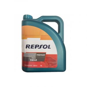 Lubricante REPSOL PREMIUM TECH 5W-40 5L