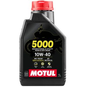 Aceite De Motor Motul 4T SAE 10W-40 Semisintético 5000 1 Litro API SP JASO MA2